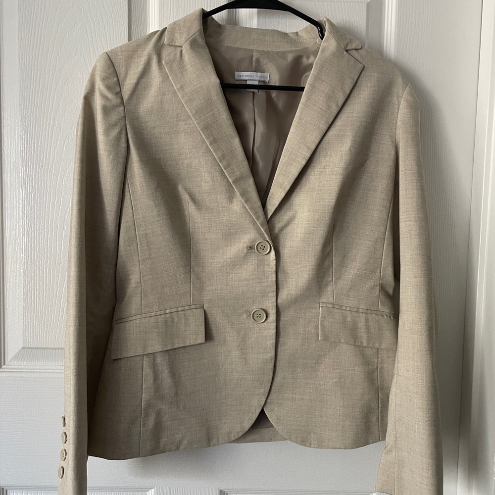 New York & Company Light Tan Blazer